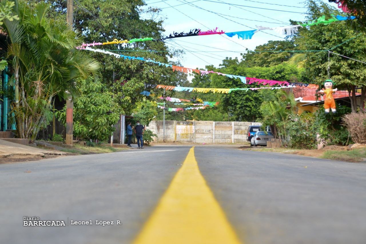 Nuevas Calles En El Barrio Plaza Espa A De Managua Barricada