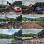 Ejecutan mantenimiento de presa de agua potable en Boaco