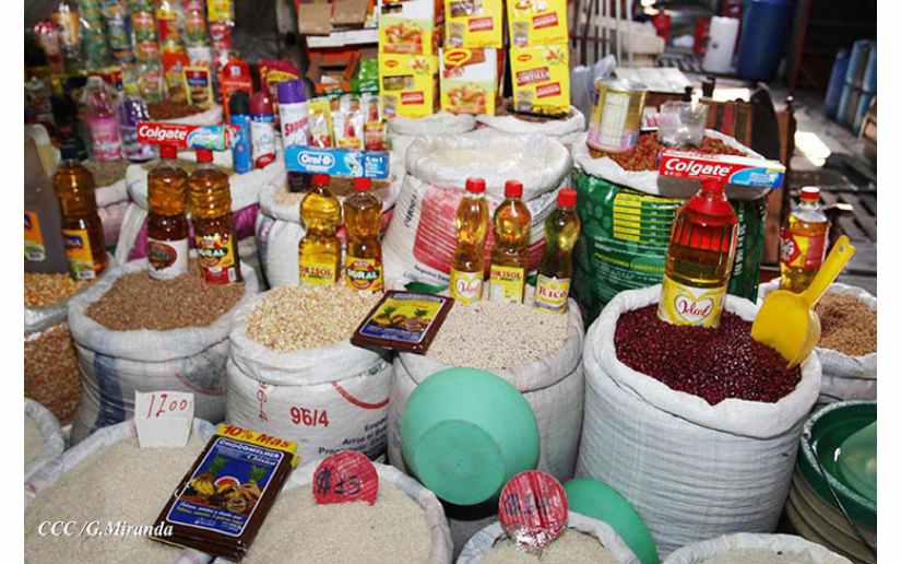 Bajan de precios productos de la canasta básica nicaragüense