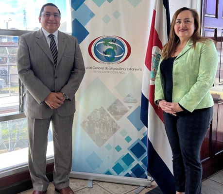 Nicaragua sostiene encuentro con directora general de Migración y Extranjería de Costa Rica