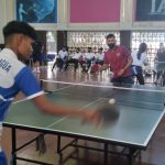 Estudiantes de Managua demuestran habilidades en tenis de mesa