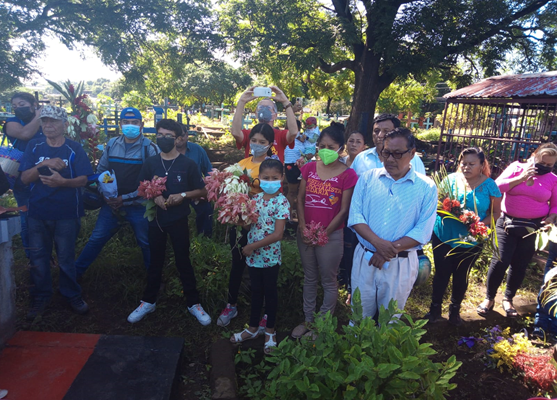 Homenaje al militante sandinista, Sócrates Espinoza Muñoz