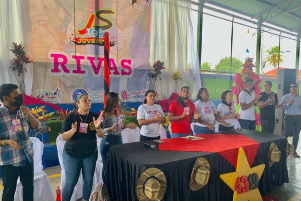 Juventud Sandinista efectúa congreso departamental en Rivas