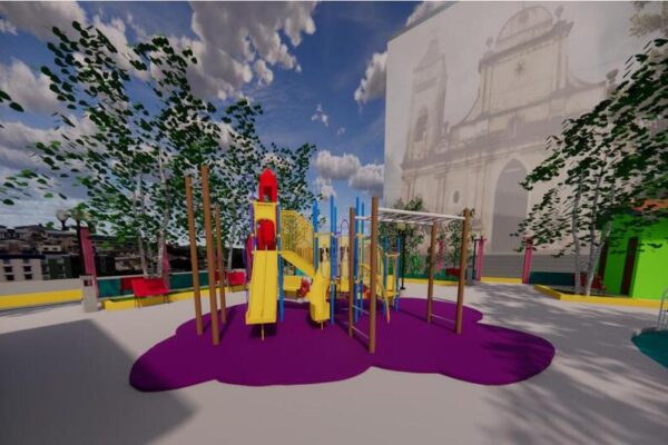 La Conquista con nuevo parque central