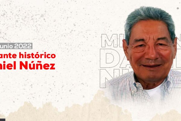 Daniel Núñez, destacado militante sandinista realiza tránsito a la inmortalidad