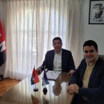 Embajador de Nicaragua recibe a diputado de Frente Todos