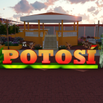 Reconstruyen parque central de Potosí, Rivas