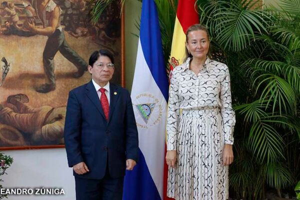 Nicaragua recibe a la nueva embajadora de España