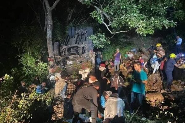 Gobierno expresa condolencias  a familiares de víctimas de accidente en cuesta Cucamonga