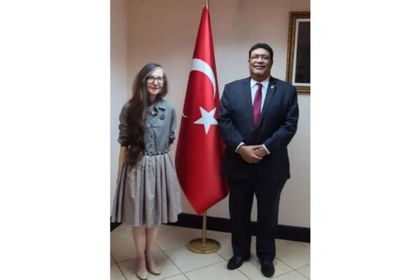 Fraternal encuentro con la embajadora de Turquía en Nicaragua