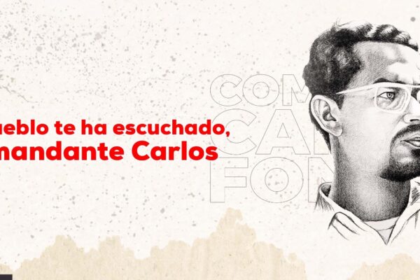 El pueblo te ha escuchado, Comandante Carlos