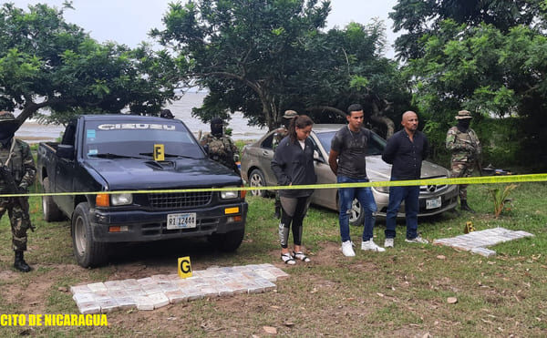 Incautan más de 72 kilos de cocaína en Rivas