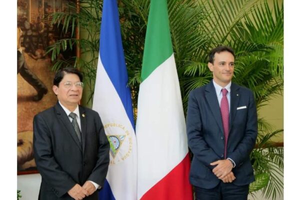 Nuevo embajador de Italia es acreditado en Nicaragua