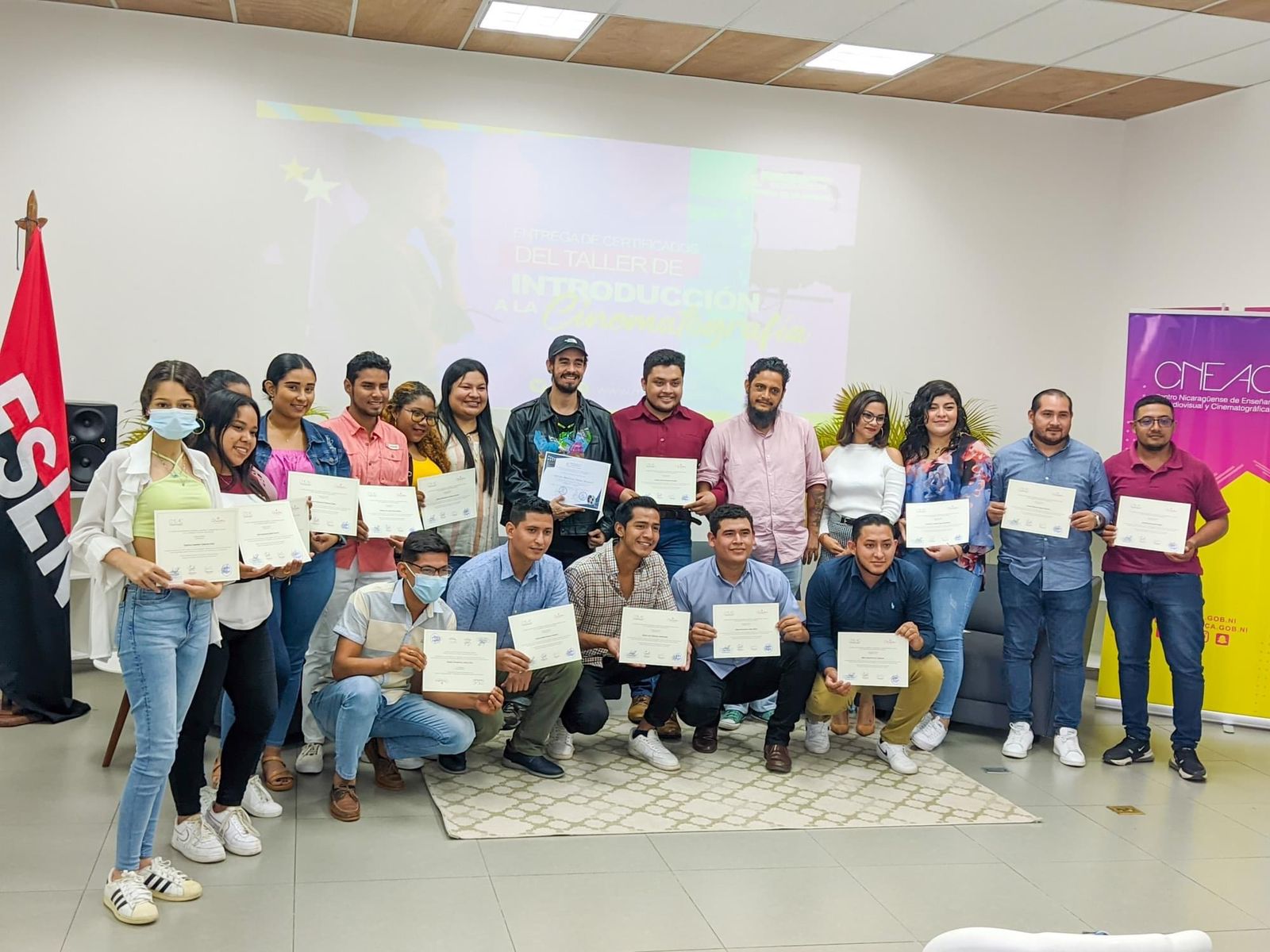 Fortalecen competencias de nicaragüenses en la cinematografía