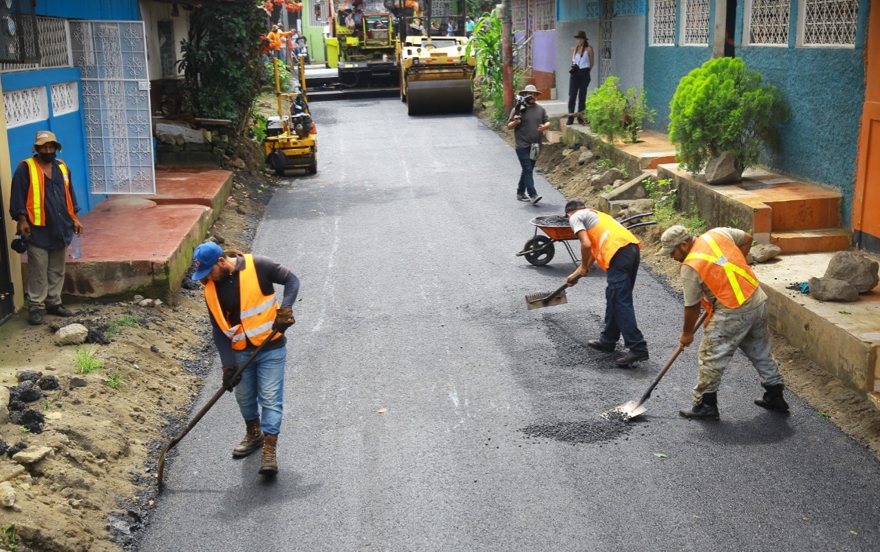 Ampliación de programa garantiza nuevas calles en más de 100 barrios de Managua