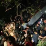 Policía de Nicaragua: 16 personas fallecieron en accidente en la cuesta Cucamonga