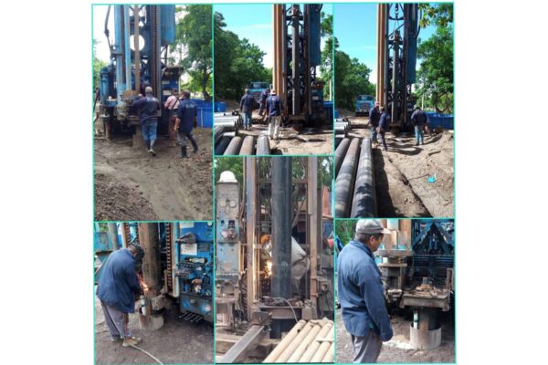 Avanza construcción de pozo de agua en Ciudad Sandino