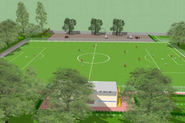 Construyen segunda etapa del Estadio Municipal de Fútbol de Chichigalpa