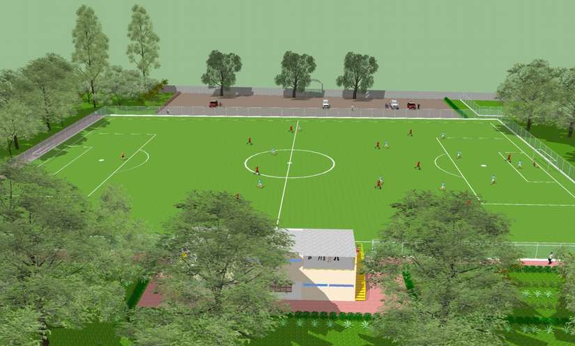 Construyen segunda etapa del Estadio Municipal de Fútbol de Chichigalpa