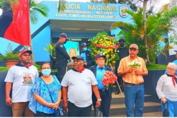 Reconocen legado del Héroe de la Paz, Comisionado Mayor Luis Bustos