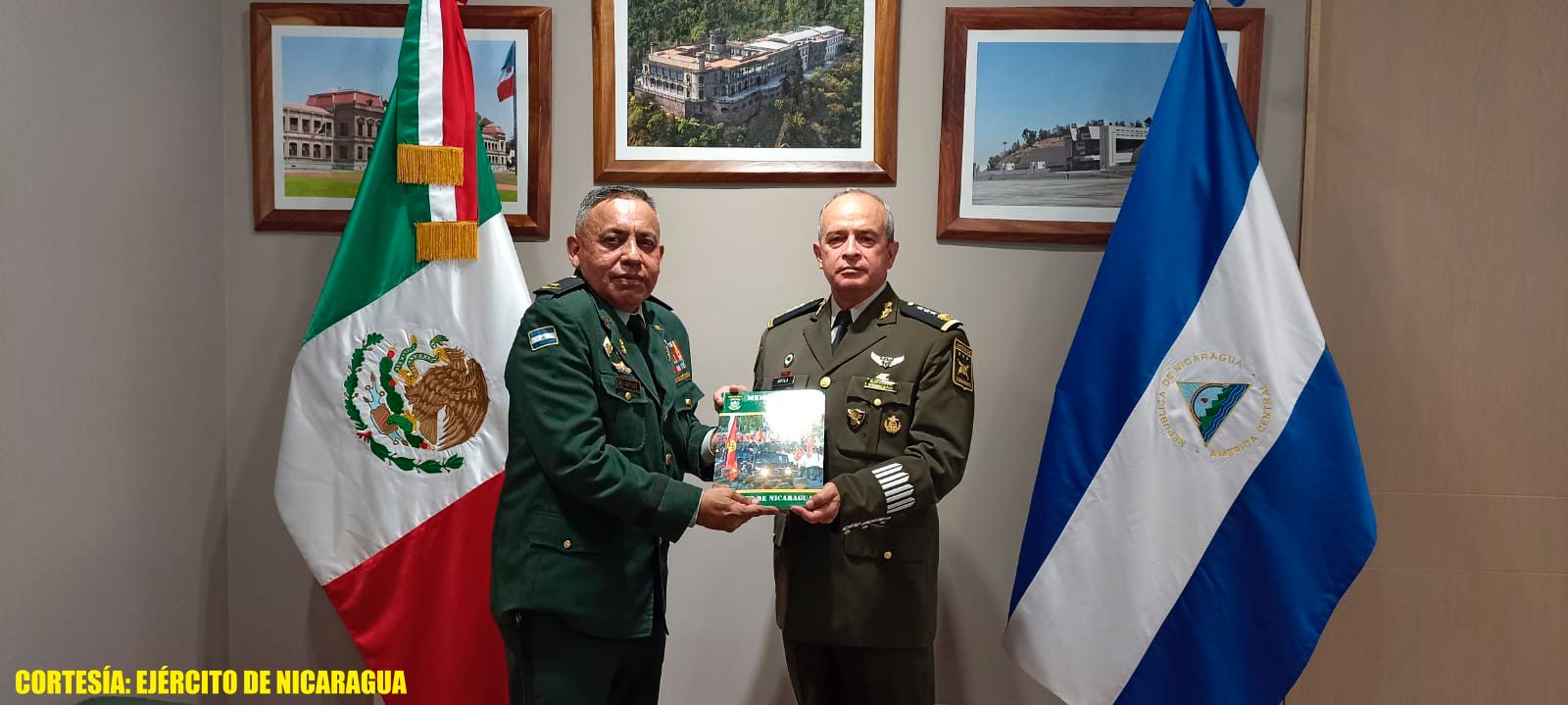 Nicaragua se reúne con Comandante del Ejército Mexicano