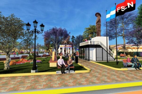Mejorarán el parque central de Niquinohomo