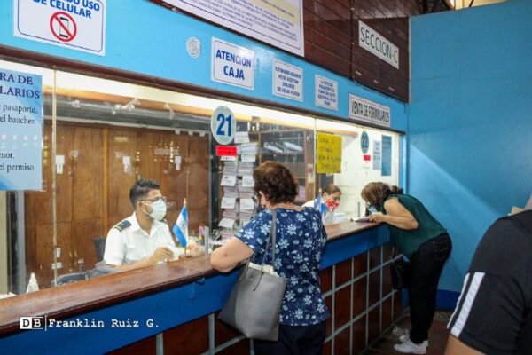 Costos para procesar una constancia de movimiento migratorio en Nicaragua