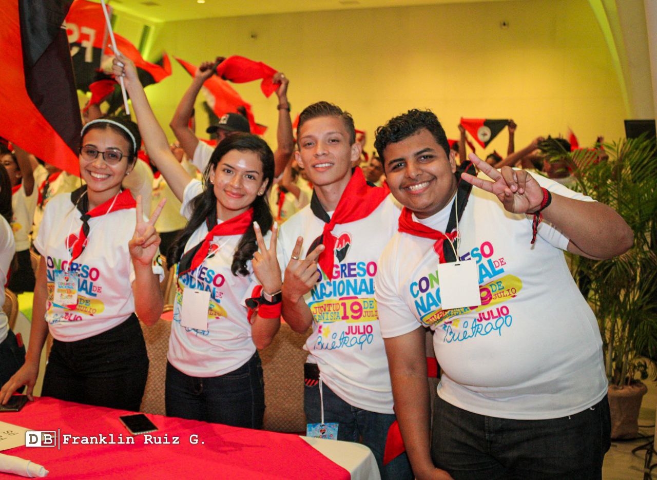 Juventud Sandinista ratifica compromiso con la Revolución Popular