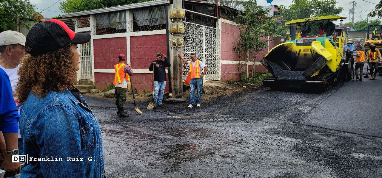 Programa Calles para el Pueblo aumenta cobertura en todos los barrios de Managua