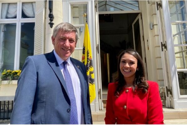 Nicaragua en conmemoración del Día de Flandes