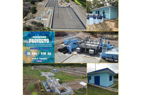 Condega cuenta con nueva planta de tratamiento de aguas residuales