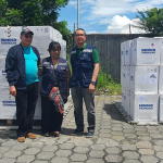 Nicaragua recibe donación de 849 mil 420 vacunas Pfizer