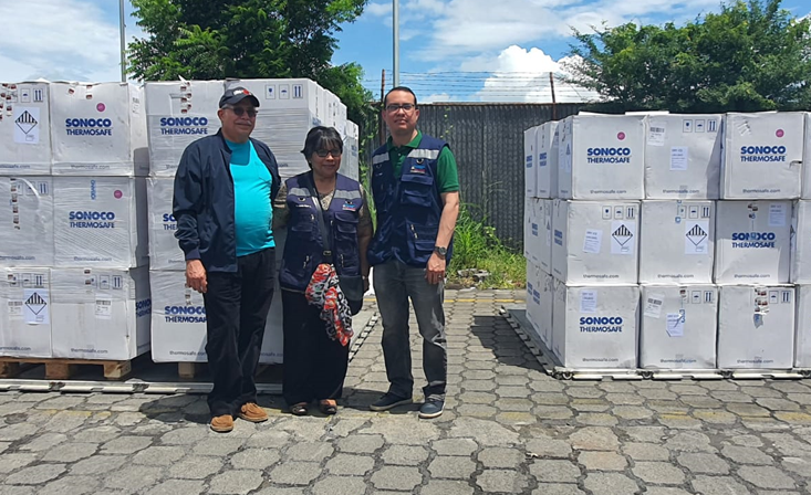 Nicaragua recibe donación de 849 mil 420 vacunas Pfizer