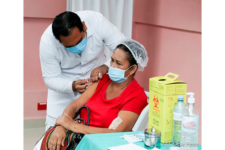 Nicaragua en el sexto lugar de América en el esquema de vacunación contra la Covid-19