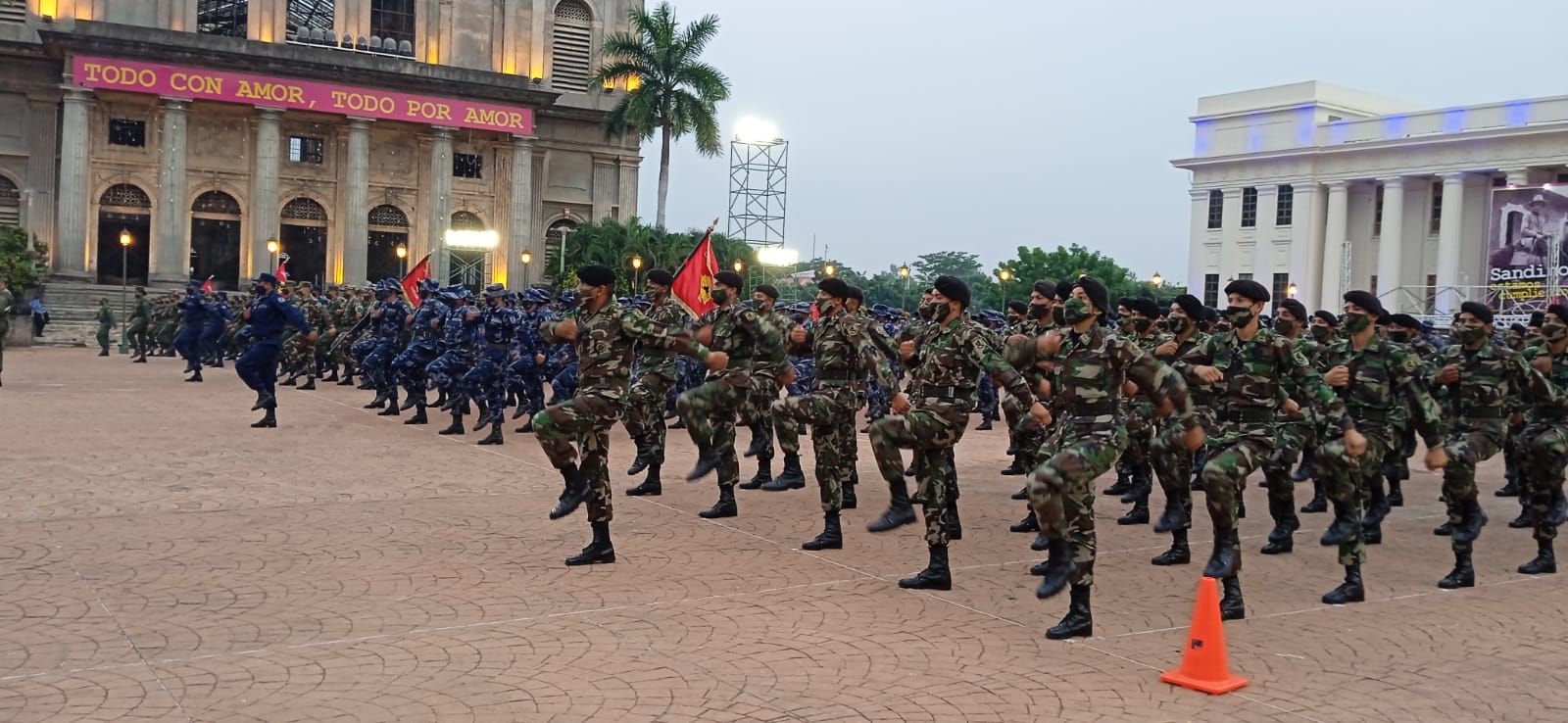 Ejército nicaragüense preparado para celebrar 43 aniversario de fundación