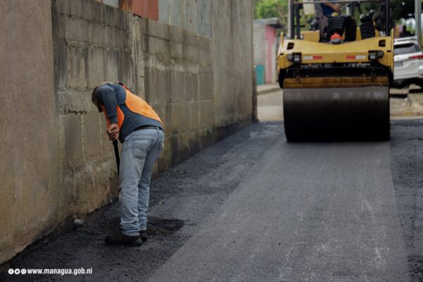 4 mil 600 pobladores de Managua podrán transitar por nuevas calles