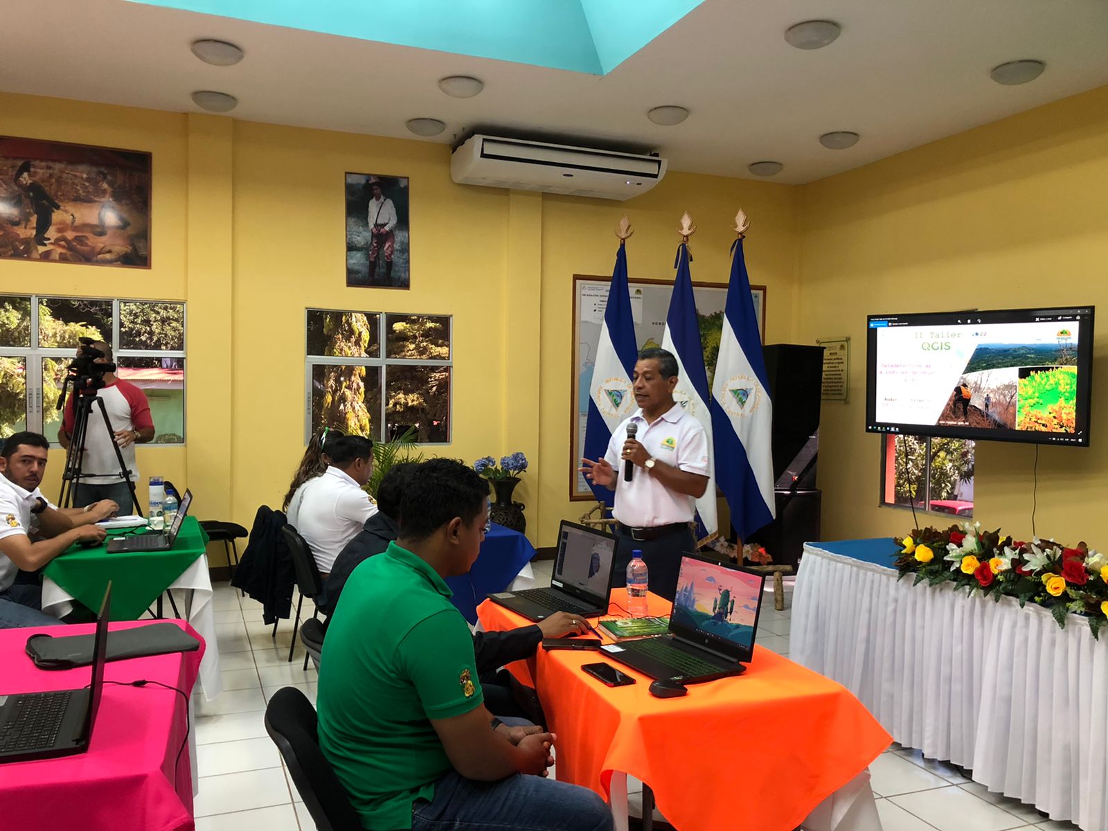 Nicaragua implementa la teledetección para determinar acciones ante incendios forestales