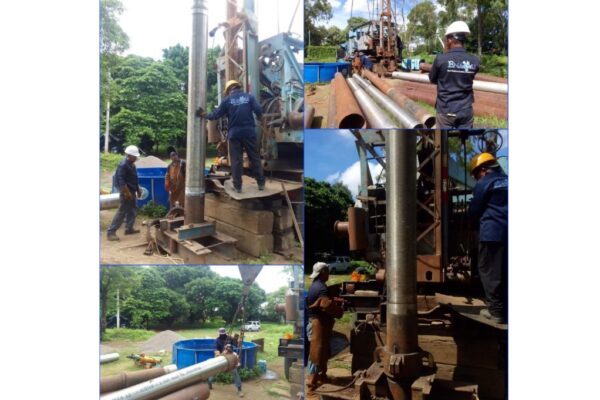 Construcción de nuevo pozo en Managua presenta avance de 70 por ciento