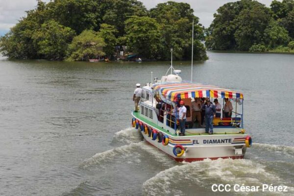 El Diamante listo para recorrer las Isletas de Granada e Isla Zapatera