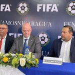 Presidente de la FIFA visita Nicaragua