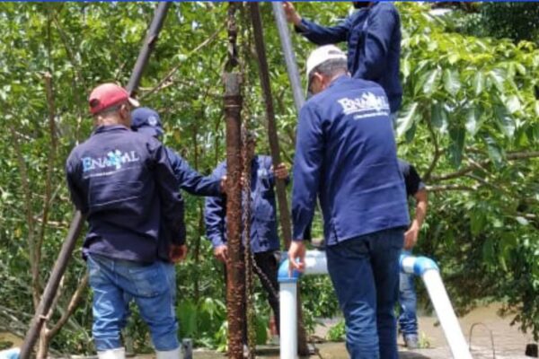 Sistema de bombeo de agua es rehabilitado en El Coral