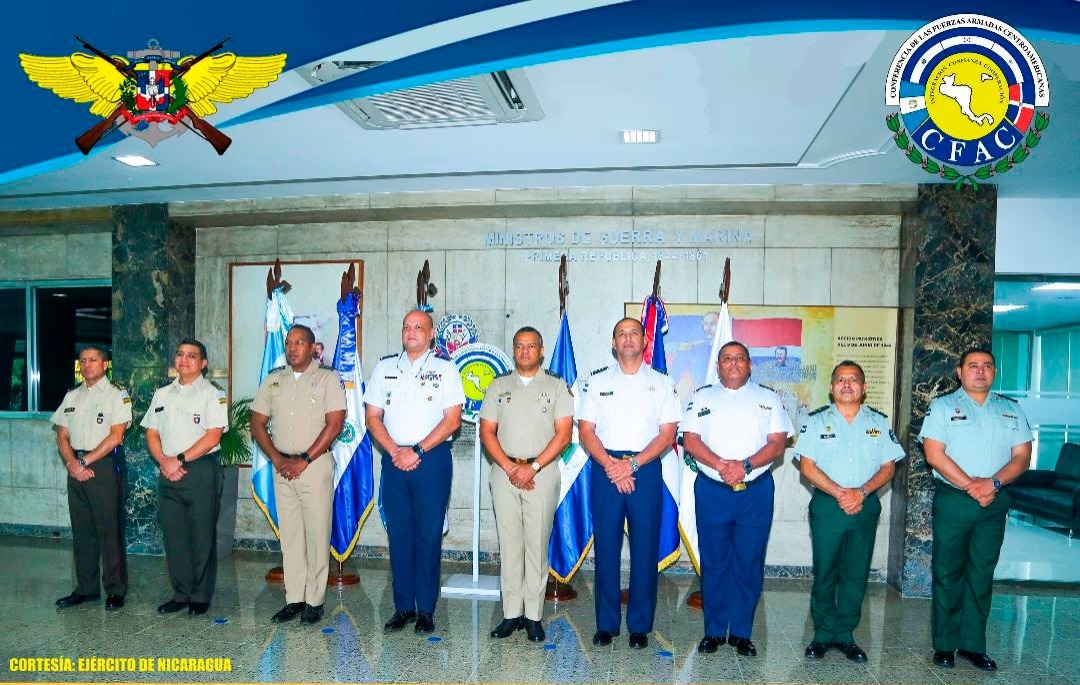 Nicaragua en visita de intercambio entre industrias militares