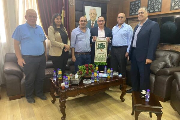 Embajador de Nicaragua se reúne con Gobernador de Jenin