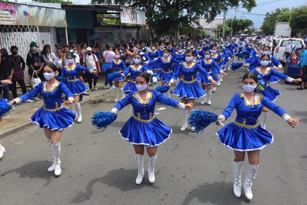 13 de agosto inician desfiles patrios 2022 en Nicaragua