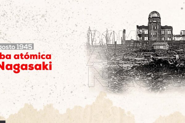 A 77 años del ataque atómico a Nagasaki