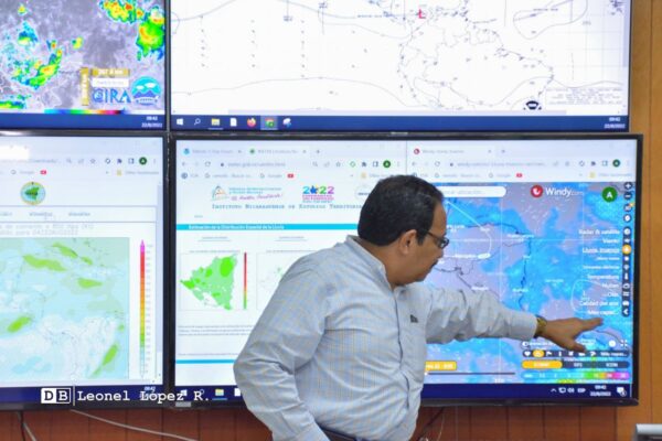 Nicaragua es influenciada por nueva onda tropical