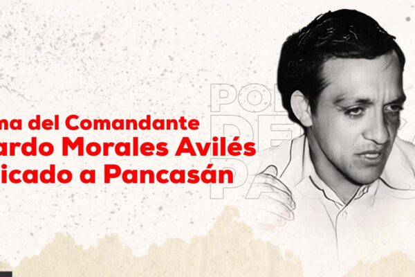 Poema de Ricardo Morales Avilés dedicado a Pancasán