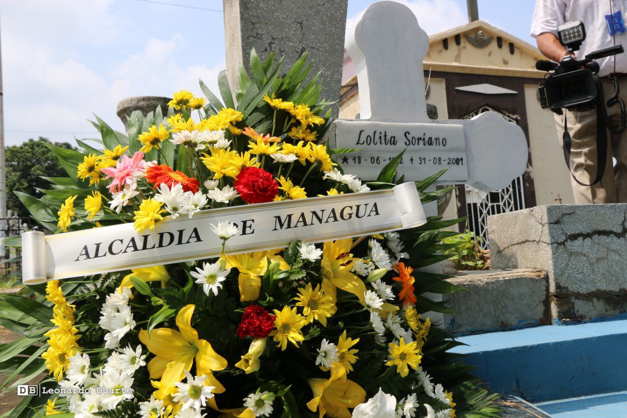 Honran memoria  de Lolita Soriano Estrada, madrina del arte y la cultura nicaragüense