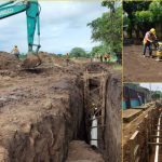Avanzan obras de ampliación de redes de alcantarillado en Chichigalpa