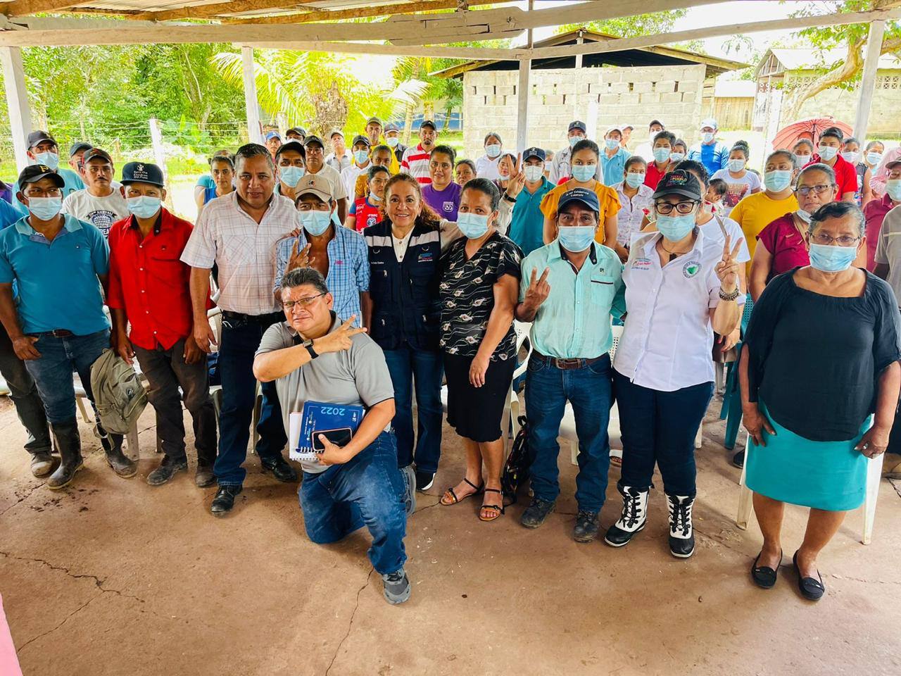 Asesora presidencial se reúne con Red Comunitaria de Salud de Waslala